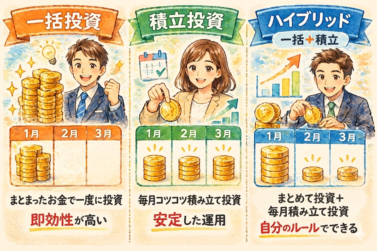 成長投資枠の3つの基本の使い方