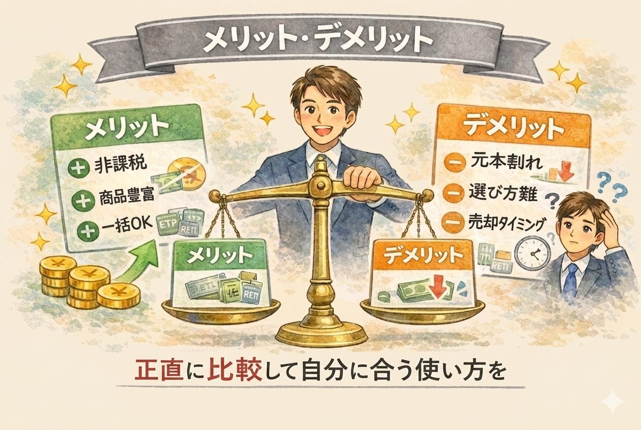 成長投資枠のメリットとデメリット