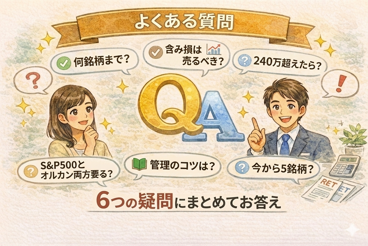 NISA銘柄選びのよくある質問