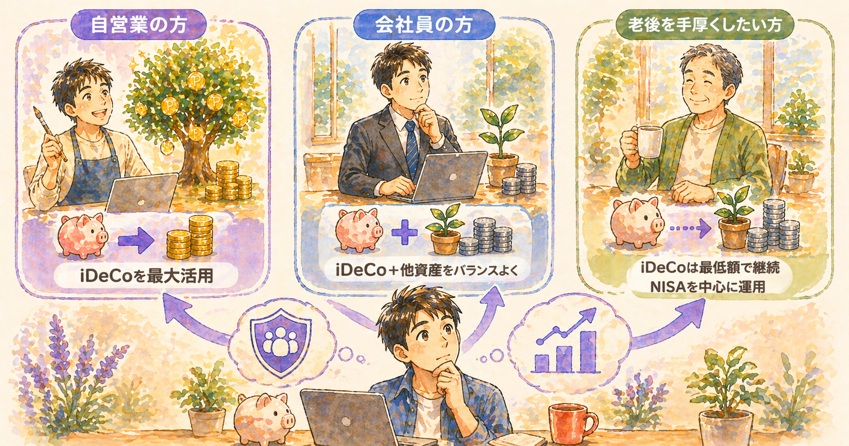 新NISA優先＋iDeCo最低額継続戦略の検証｜30代共働き世帯のリアルな判断