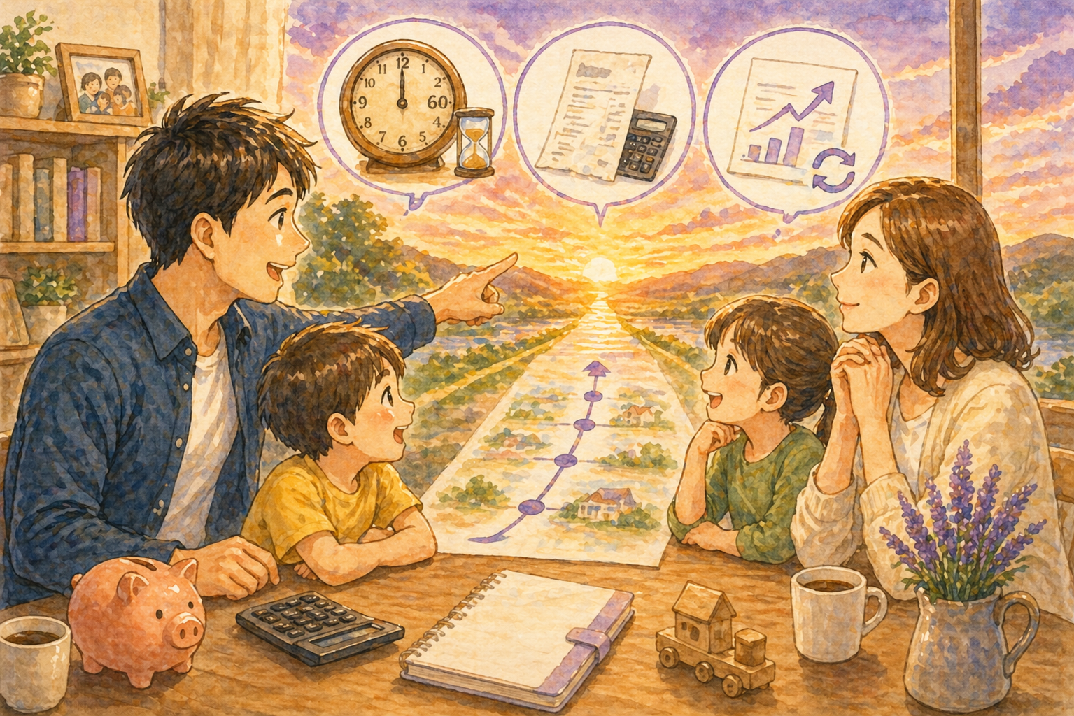 iDeCo×NISAで考える長期的な資産形成｜家族で築く未来