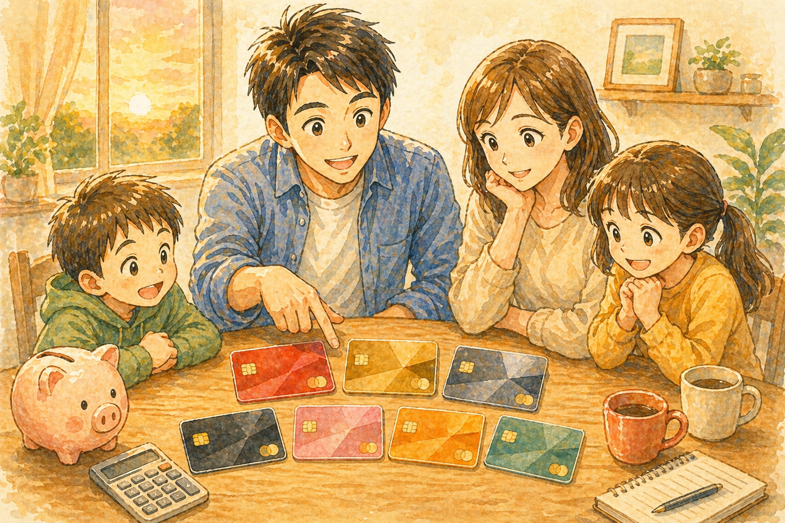 エポスゴールドカードとカード7選の選び方｜家族で考える資産形成
