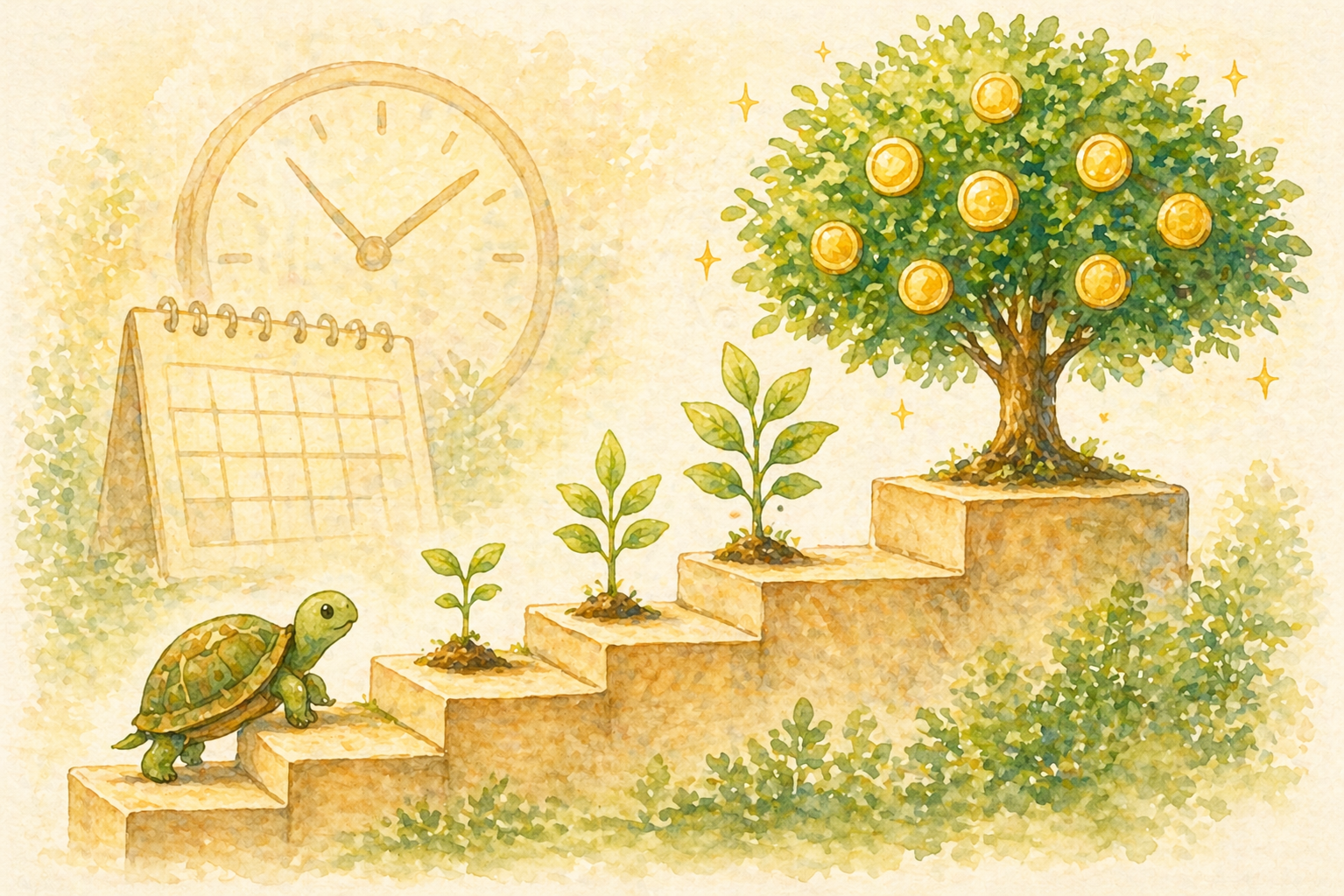 継続の力と複利による着実な資産成長