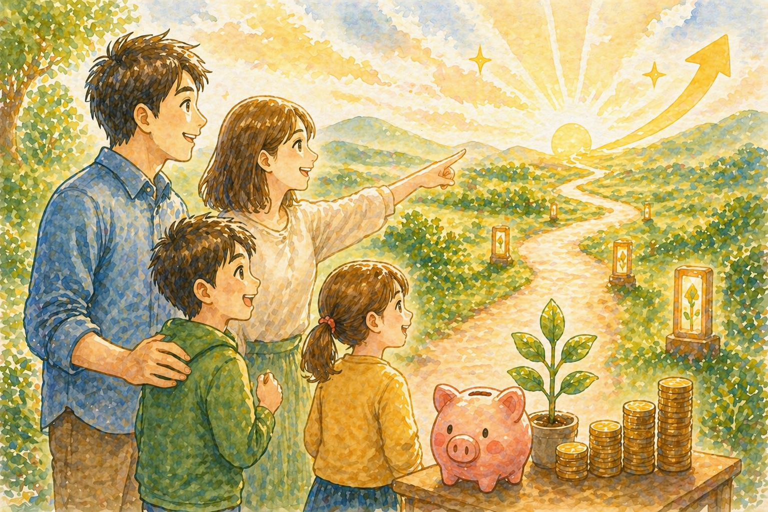 長期投資のマラソン・家族で歩む資産形成の道