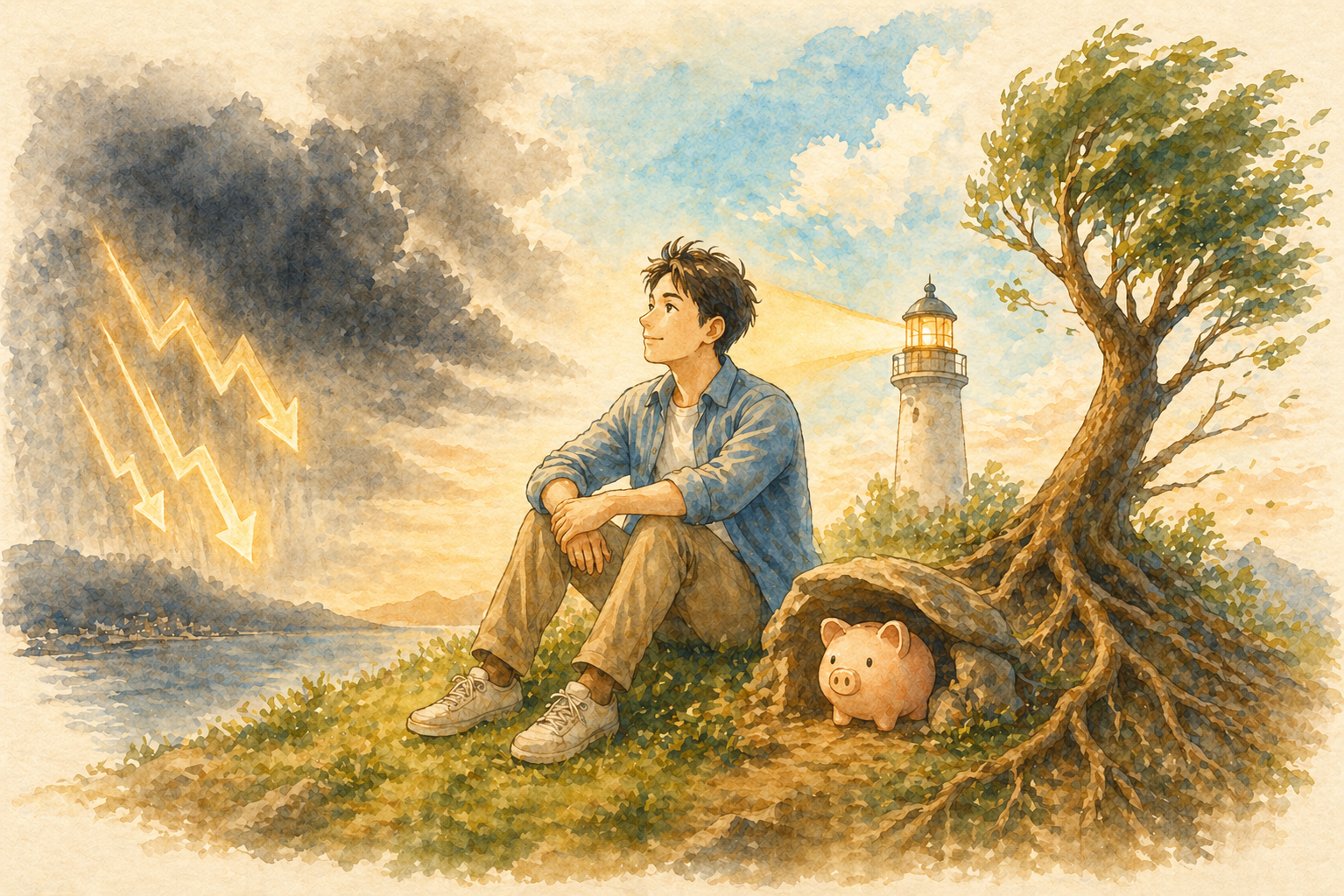 相場急落時の狼狽売りを防ぐメンタルコントロール