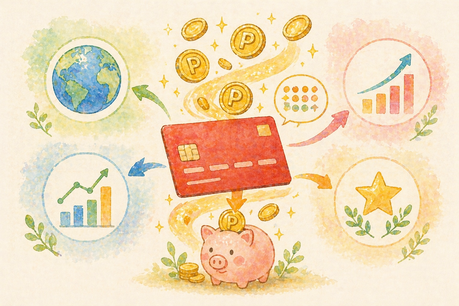 楽天カードクレカ積立とポイント還元の仕組み