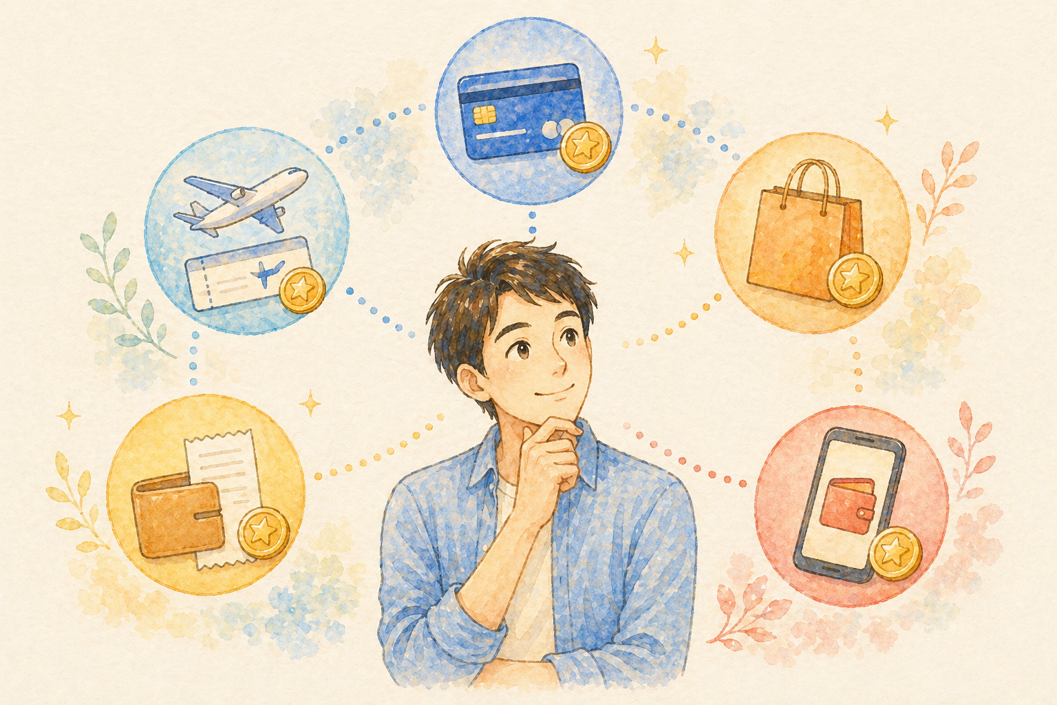 SBI証券で選べる5つのポイント経済圏（V・Ponta・d・PayPay・JALマイル）