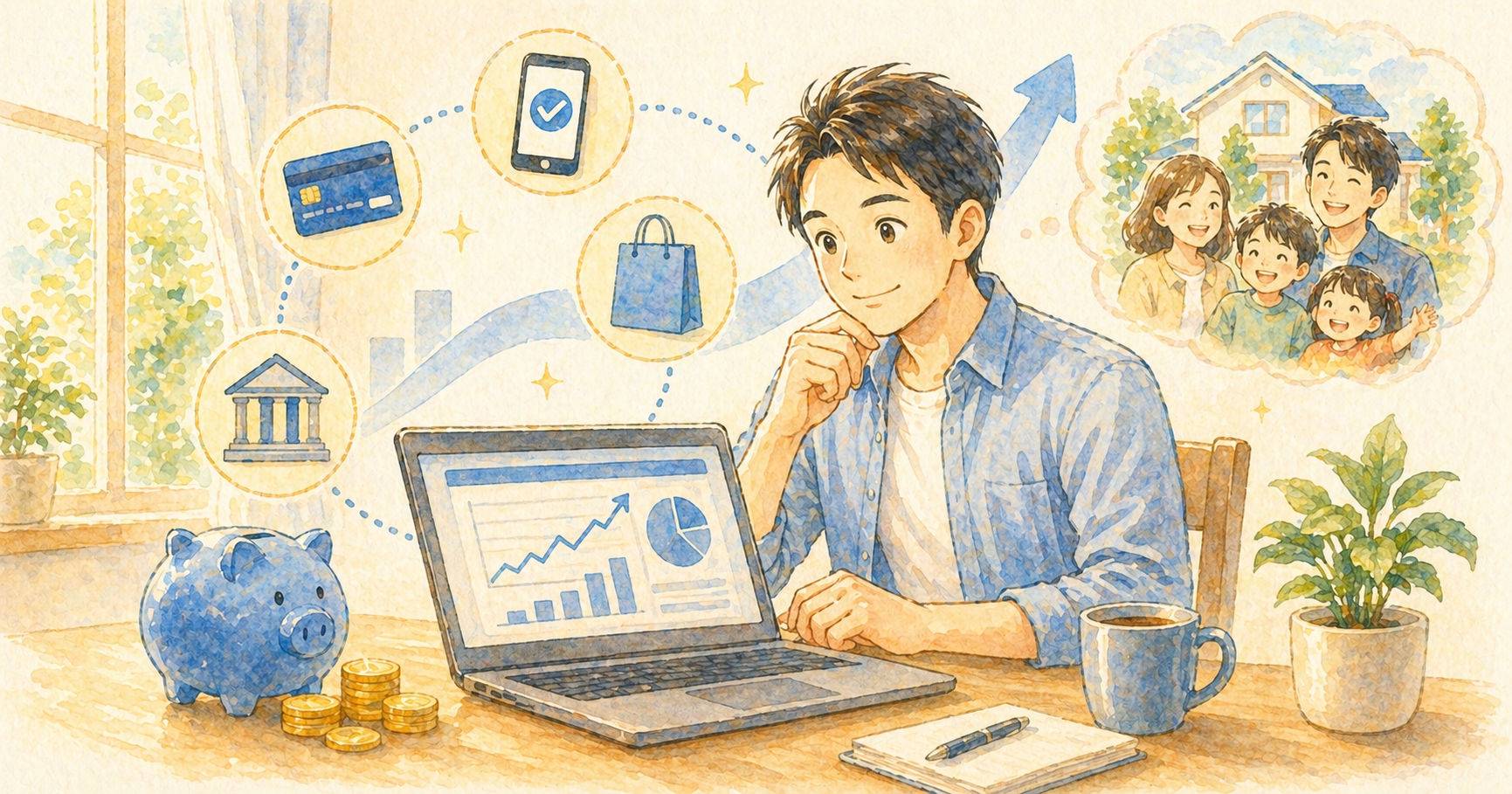 SBI証券のNISA始め方｜30代共働きパパが解説するアイキャッチ画像