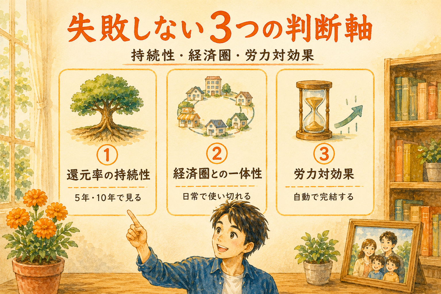 失敗しないクレカ積立カード選びの3つの判断軸