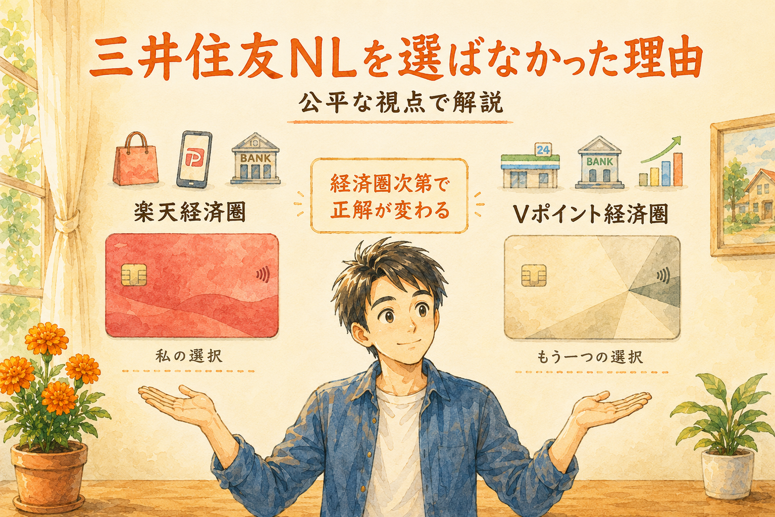 三井住友NLを選ばなかった理由(公平な視点での解説)
