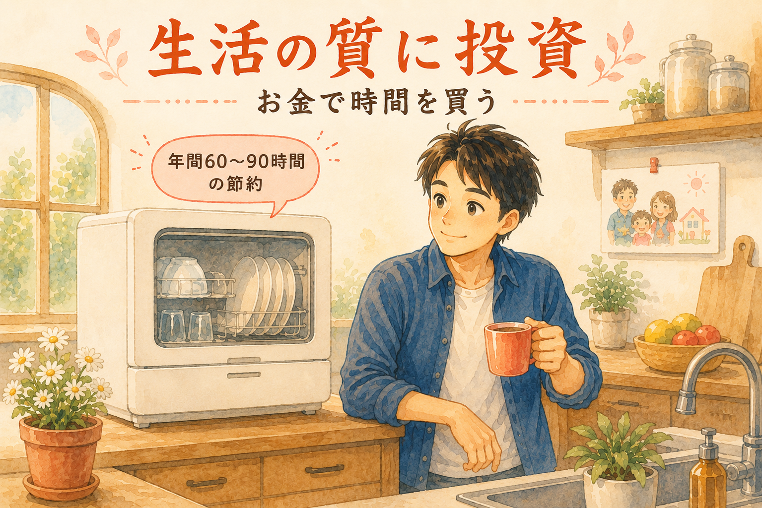 生活の質投資としての食洗機