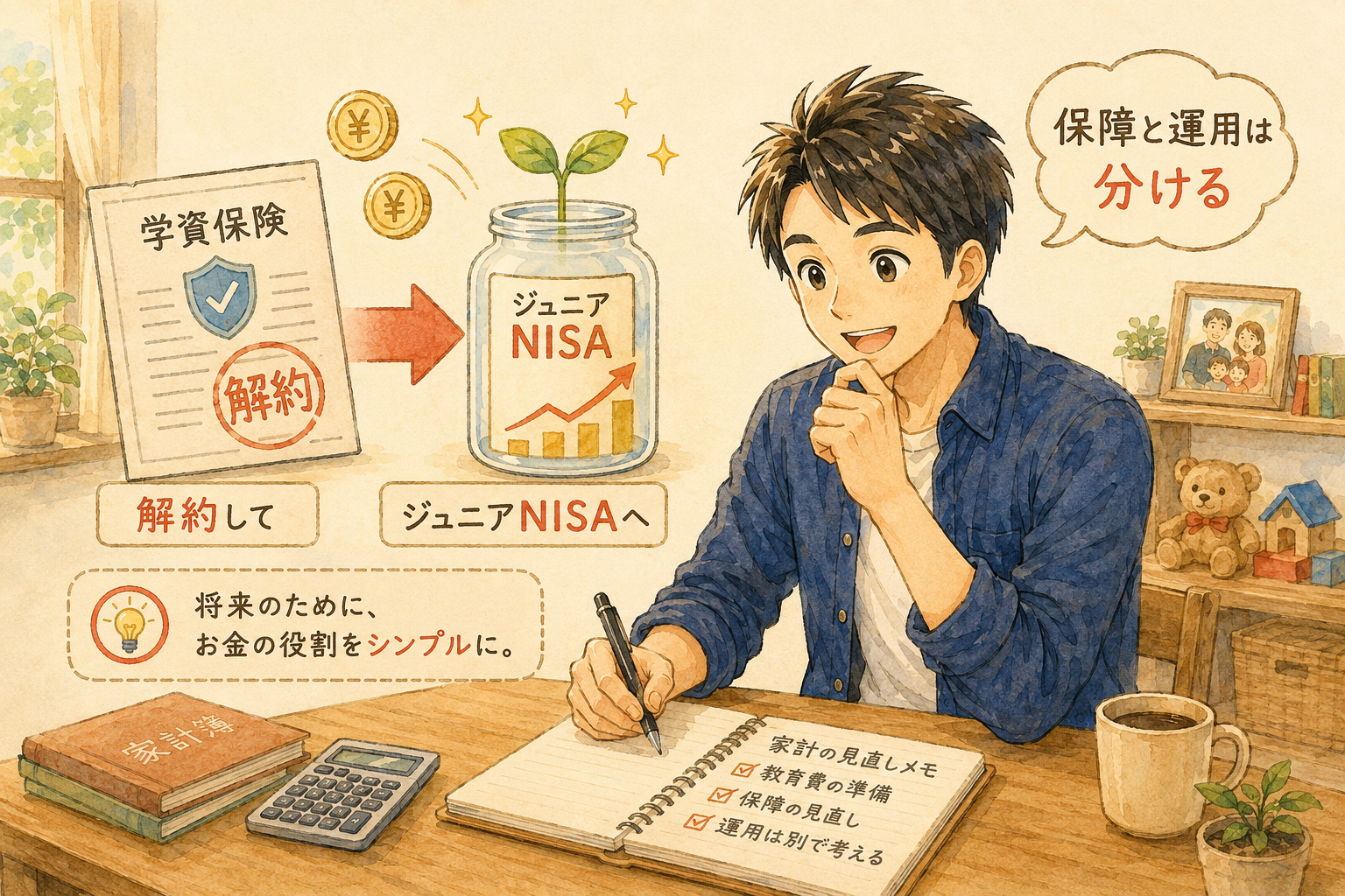 NISAで教育費を準備するという選択肢