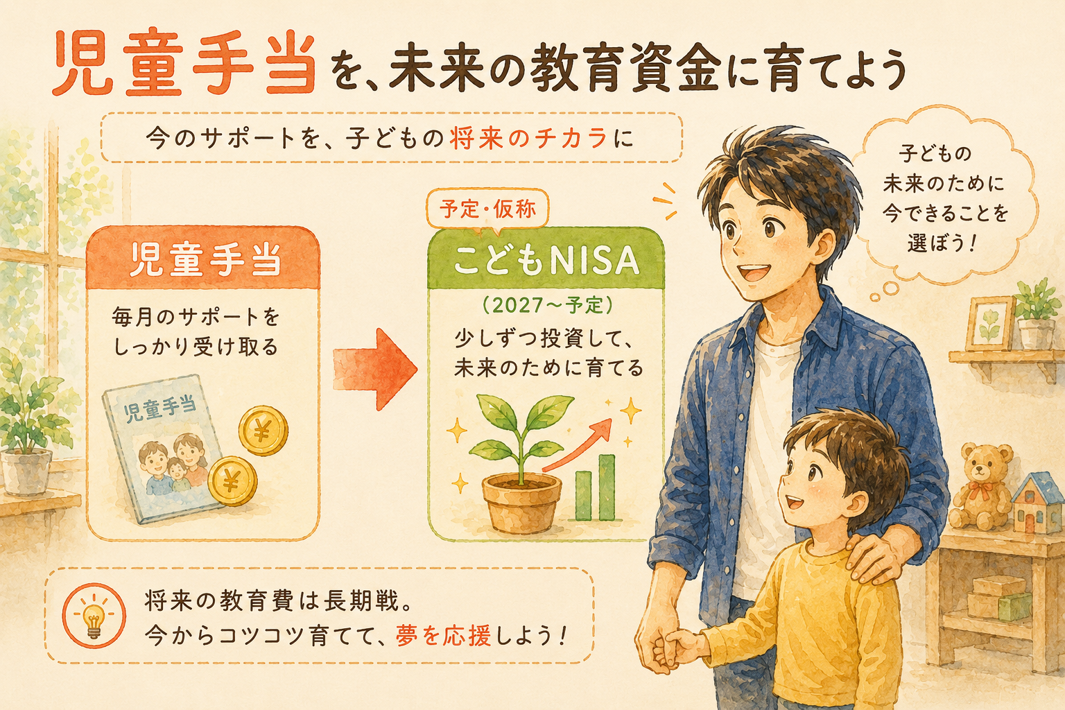 学資保険のメリット｜保障と確実性という良いところ