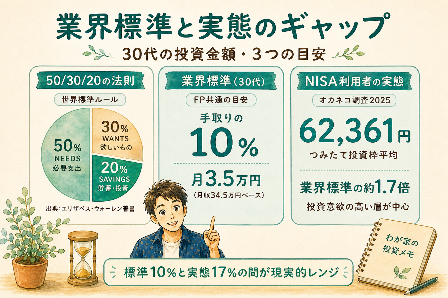 業界標準と総務省データで見る投資金額の実態