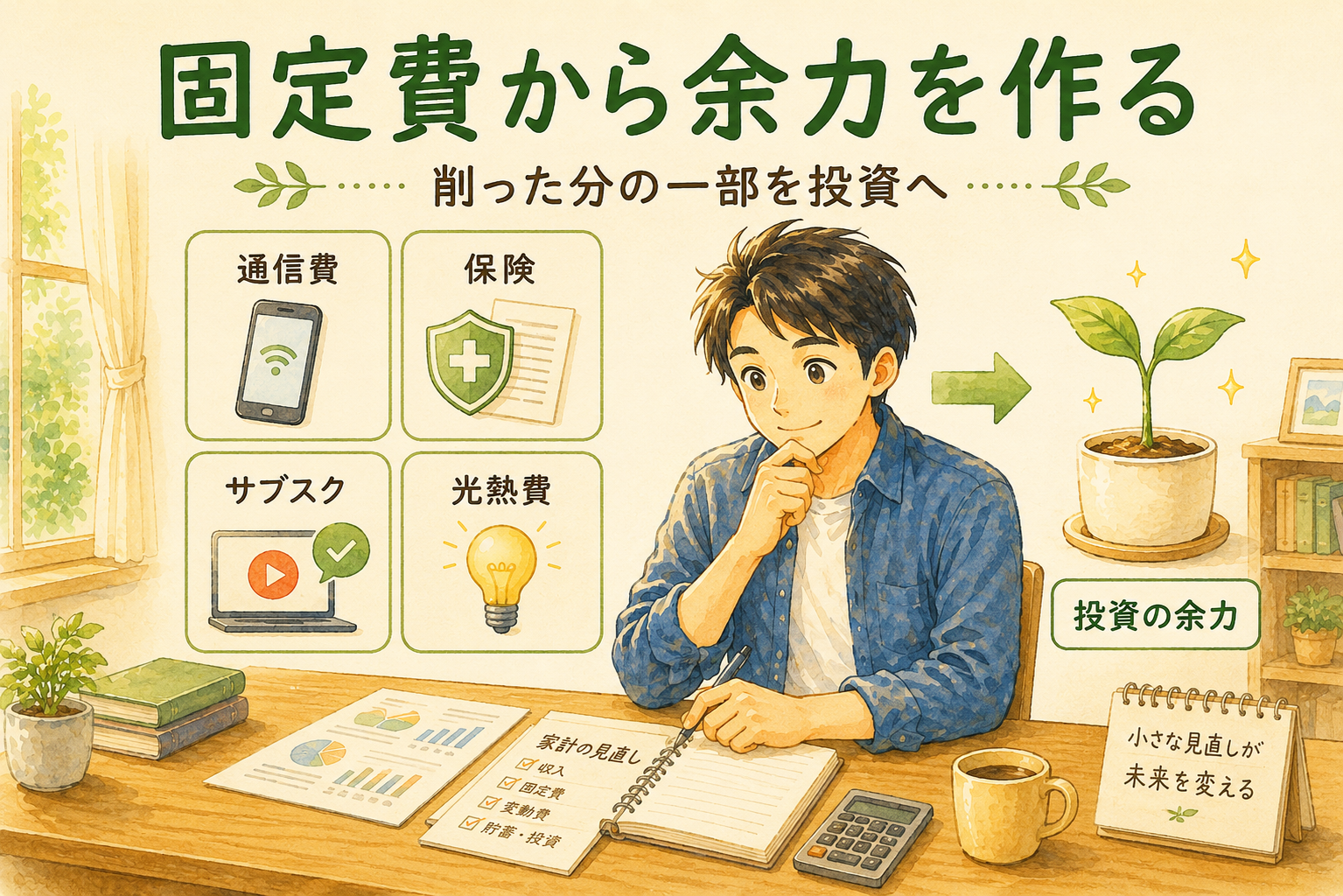 投資に回せる本当の余力の見つけ方