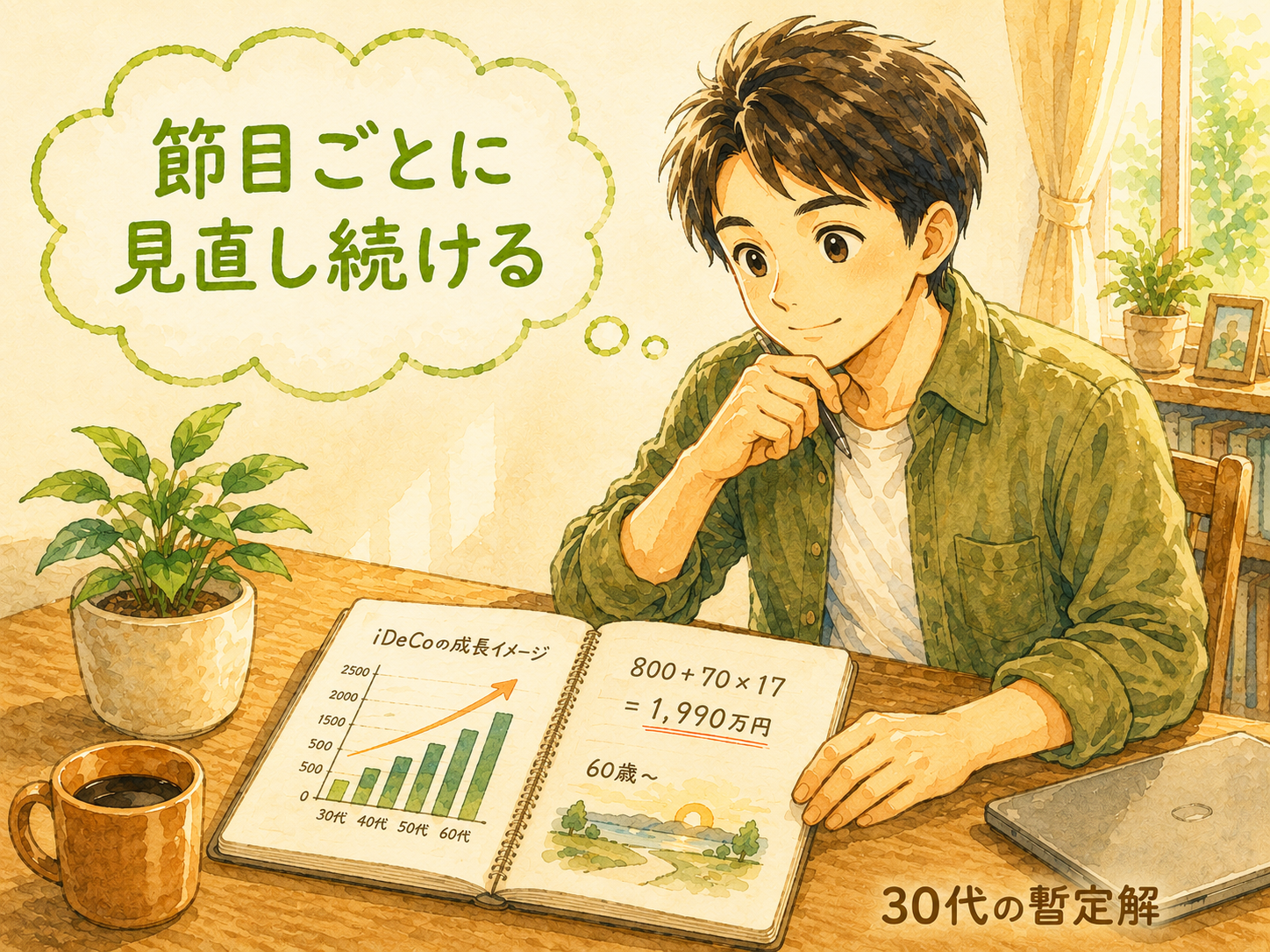 30代の出口イメージ・節目ごとに見直し続ける