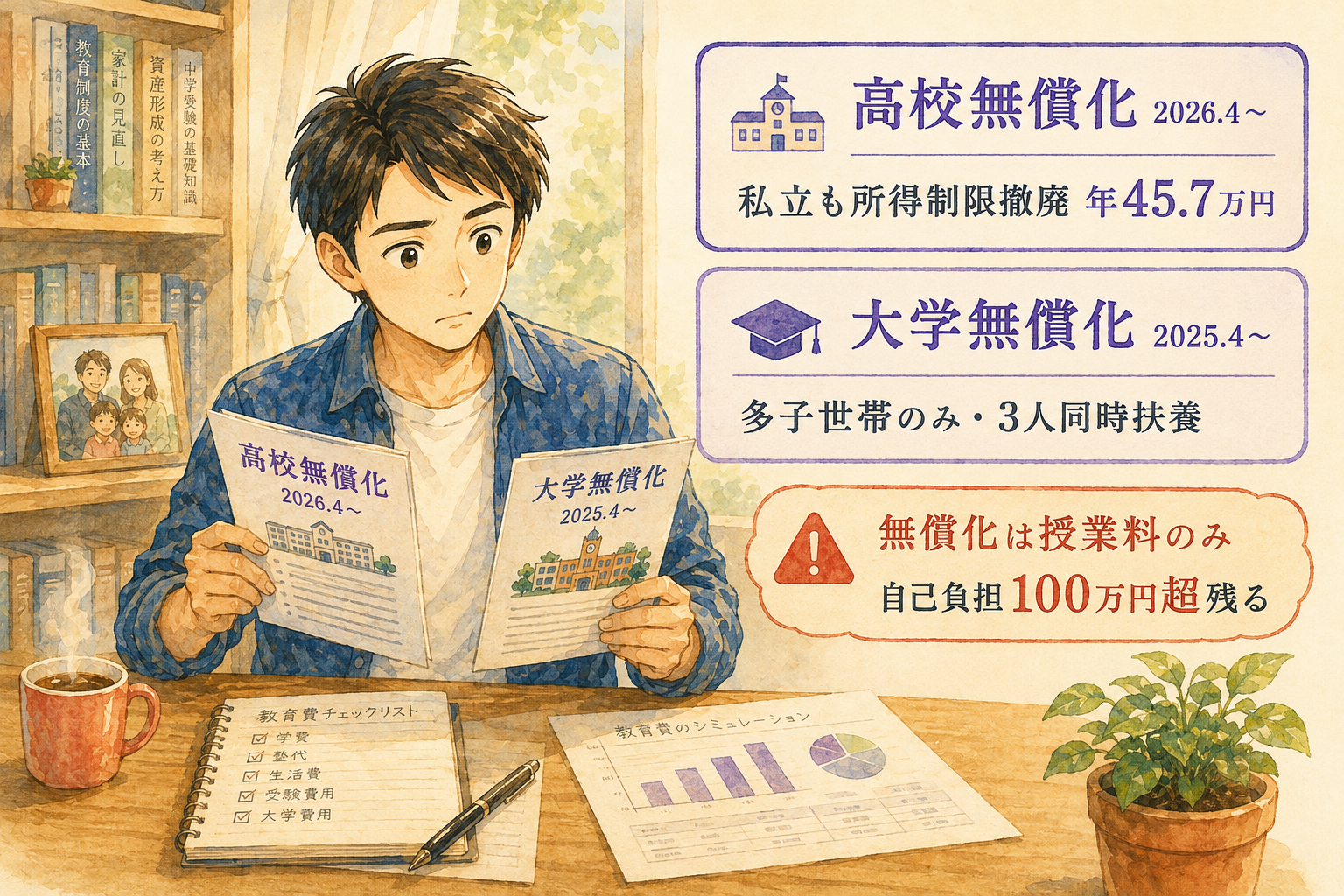 2026年高校大学無償化制度の限界