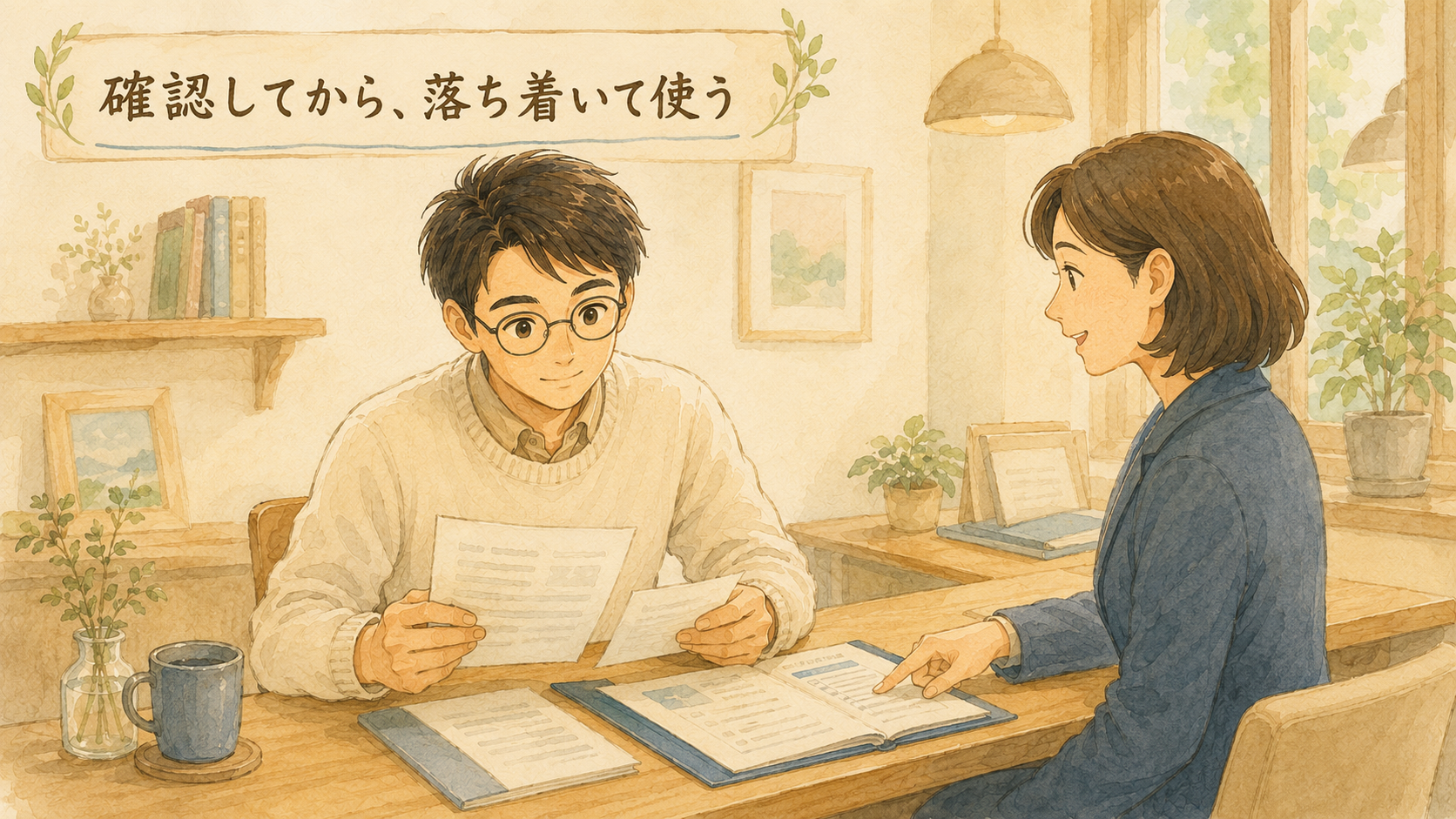 保険相談を確認してから落ち着いて使う